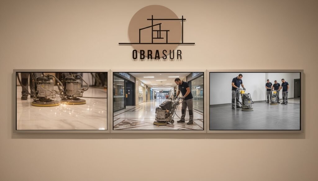Pulido y abrillantado de suelos en Huelva con OBRASUR 2 ¿Por qué elegir OBRASUR para el pulido y abrillantado de suelos en Huelva?